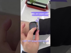 LW82pro-Handgelenk Bluetooth Smartwatch mit Anruf-Eigenschaft IP68 imprägniern