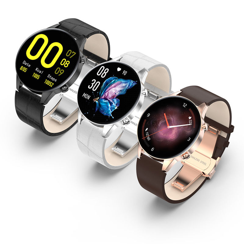 Ultrathin 390x390 Round Shape Smart Watch Multifunctional Durable