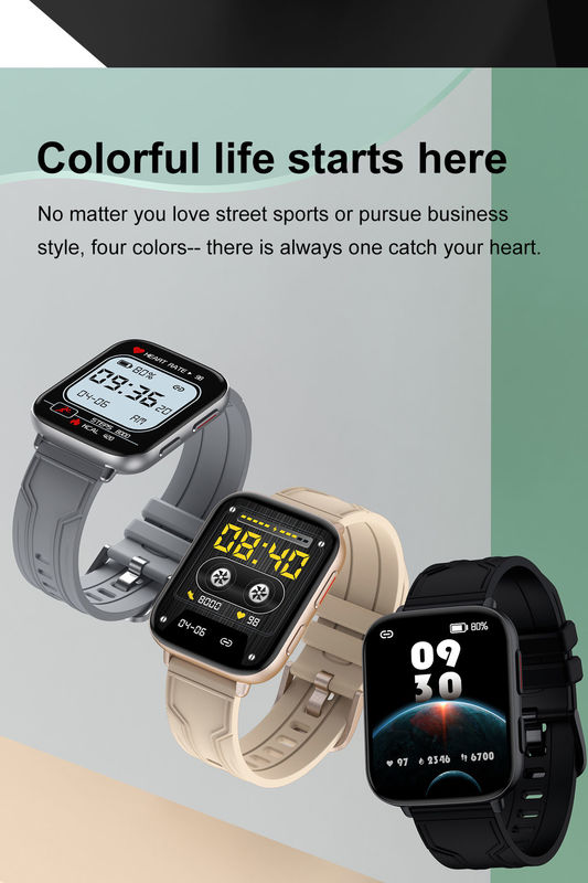 ODM LA09 3ATM AMOLED Smart Watch Blood Pressure 368x448 Durable