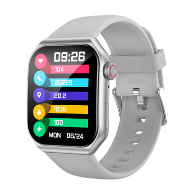 Linwear AMOLED BT, das drehenden Griff Smartwatch Aluminiumknopf nennt