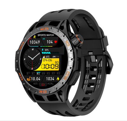 Smart Watch des Drehknopf-AMOLED mit der langen Bereitschaftszeit der hohen Auflösung Multifunktions