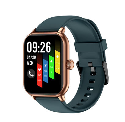 Schnell aufladbare BT-Anruf-Smartwatch mit Herzfrequenzüberwachung