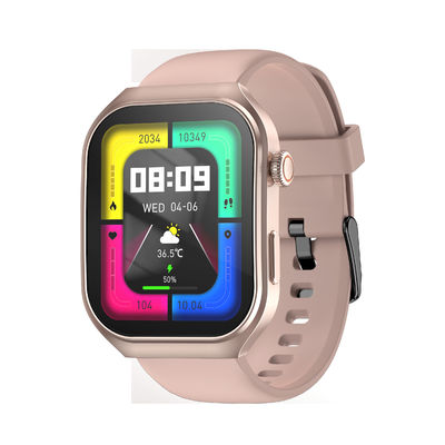 Frauen LA42 arbeiten AMOLED-Smart Watch superdünnes mit Funktionskrone um